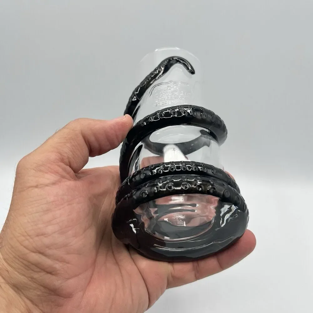 Kraken Spiced Rum Tentacle Tiki Cocktail Glass Collectible